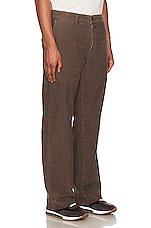 The Row Rosco Pant in Taupe, view 4, click to view large image.