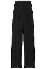 The Row Berto Pant in Black, view 1, click to view large image.
