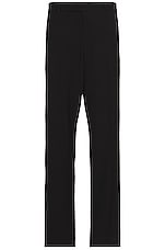 The Row Elijah Pants in Black, view 1, click to view large image.