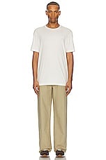 The Row Riggs Pant in Beige, view 8, click to view large image.