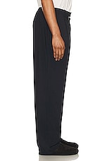 The Row Keenan Pant in Dark Navy, view 4, click to view large image.