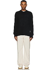 The Row Ross Pant in Off White, view 7, click to view large image.