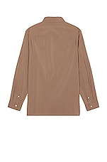 The Row Julio Shirt in Toffee, view 2, click to view large image.