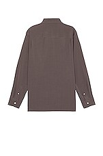 The Row Julio Shirt in Dove Grey, view 2, click to view large image.
