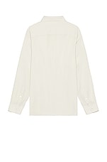 The Row Julio Shirt in Alabaster, view 2, click to view large image.