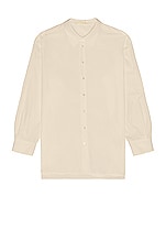 The Row Lukre Shirt in Parchment, view 1, click to view large image.