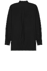 The Row Fili Shirt in Black, view 2, click to view large image.