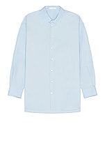 The Row Lukre Shirt in Powder Blue, view 1, click to view large image.