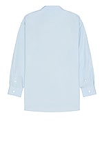 The Row Lukre Shirt in Powder Blue, view 2, click to view large image.