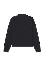 The Row Wrenley Top in Black, view 2, click to view large image.