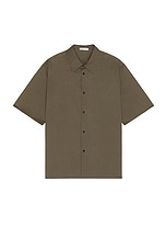 The Row Patrick Shirt in Khaki, view 1, click to view large image.