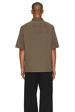 The Row Patrick Shirt in Khaki, view 5, click to view large image.