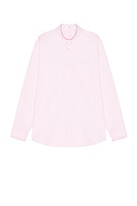 The Row Ezra Shirt in Pink, view 1, click to view large image.