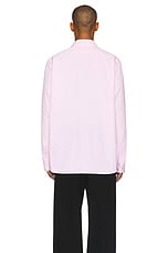 The Row Ezra Shirt in Pink, view 5, click to view large image.