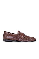 The Row Soft Loafer in Light Brown, view 1, click to view large image.