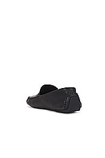 The Row Lucca Slip On in Black, view 3, click to view large image.