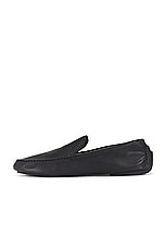 The Row Lucca Slip On in Black, view 5, click to view large image.