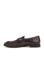 The Row Soft Loafer in Brown, view 5, click to view large image.