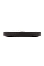 The Row Arco Belt in Dark Brown ANS, view 2, click to view large image.