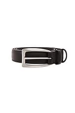 The Row Arco Belt in Dark Brown ANS, view 3, click to view large image.