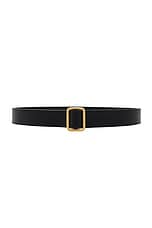 The Row Jin Belt in Black ANG, view 1, click to view large image.