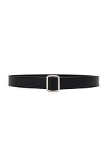 The Row Jin Belt in Black ANS, view 1, click to view large image.