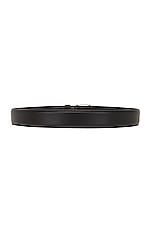 The Row Classic Belt in Black Pld, view 2, click to view large image.
