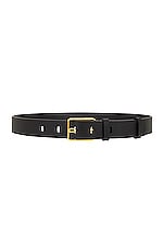The Row Sydeny Belt in Black Shg, view 1, click to view large image.