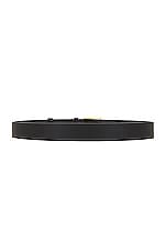 The Row Sydeny Belt in Black Shg, view 2, click to view large image.