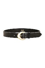The Row Arrow Belt in Black SHG, view 1, click to view large image.