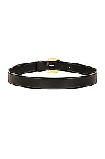 The Row Arrow Belt in Black SHG, view 2, click to view large image.