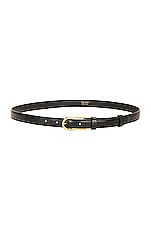 The Row Freya Belt in Black SHG, view 1, click to view large image.