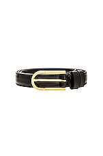 The Row Freya Belt in Black SHG, view 3, click to view large image.