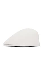 The Row Xhefri Hat in IVORY, view 4, click to view large image.
