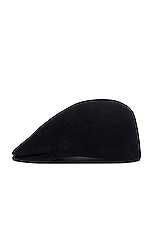 The Row Xhefri Hat in BLACK, view 4, click to view large image.