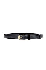 The Row Art Deco Belt in Black Ans, view 1, click to view large image.