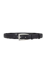 The Row Arco Belt in Black ANS, view 1, click to view large image.