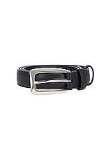 The Row Arco Belt in Black ANS, view 3, click to view large image.