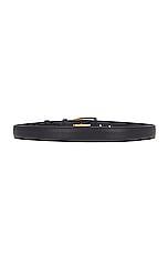 The Row Arco Belt in Black ANG, view 2, click to view large image.