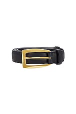 The Row Arco Belt in Black ANG, view 3, click to view large image.