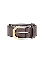 The Row Art Deco Belt in Brown Ans, view 3, click to view large image.