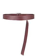 The Row D Ring Belt in Burnt Wood Ans, view 2, click to view large image.