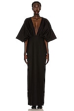 The Row Abinhav Dress in Black, view 1, click to view large image.