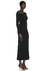 The Row Londrina Dress in Black, view 2, click to view large image.
