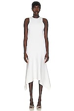 The Row Olinda Dress in Optic White, view 1, click to view large image.