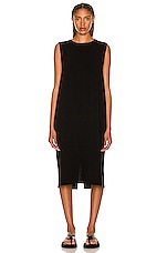 The Row Mirna Dress in Black, view 1, click to view large image.