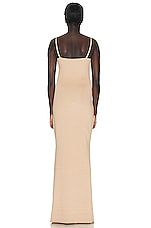 The Row Camren Dress in Beige, view 3, click to view large image.