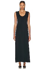The Row Eby Dress in Black, view 1, click to view large image.