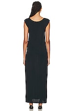 The Row Eby Dress in Black, view 3, click to view large image.