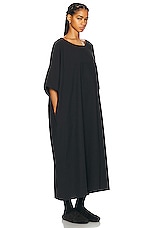 The Row Isora Dress in BLACK, view 2, click to view large image.